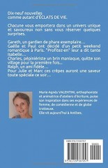 éclats de vie - quatrième de couverture
